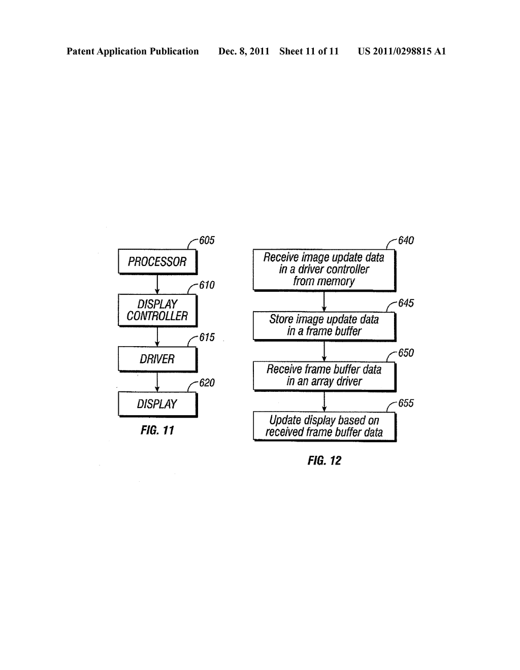 METHOD AND SYSTEM FOR UPDATING OF DISPLAYS SHOWING DETERMINISTIC CONTENT - diagram, schematic, and image 12