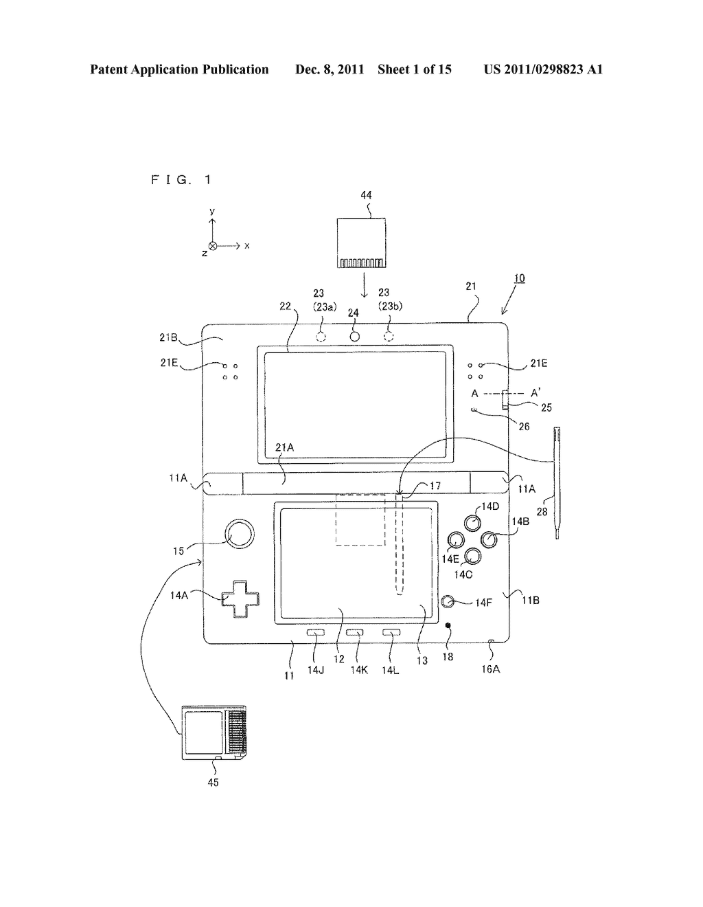 COMPUTER-READABLE STORAGE MEDIUM HAVING STORED THEREIN INFORMATION     PROCESSING PROGRAM, INFORMATION PROCESSING APPARATUS, INFORMATION     PROCESSING SYSTEM, AND INFORMATION PROCESSING METHOD - diagram, schematic, and image 02