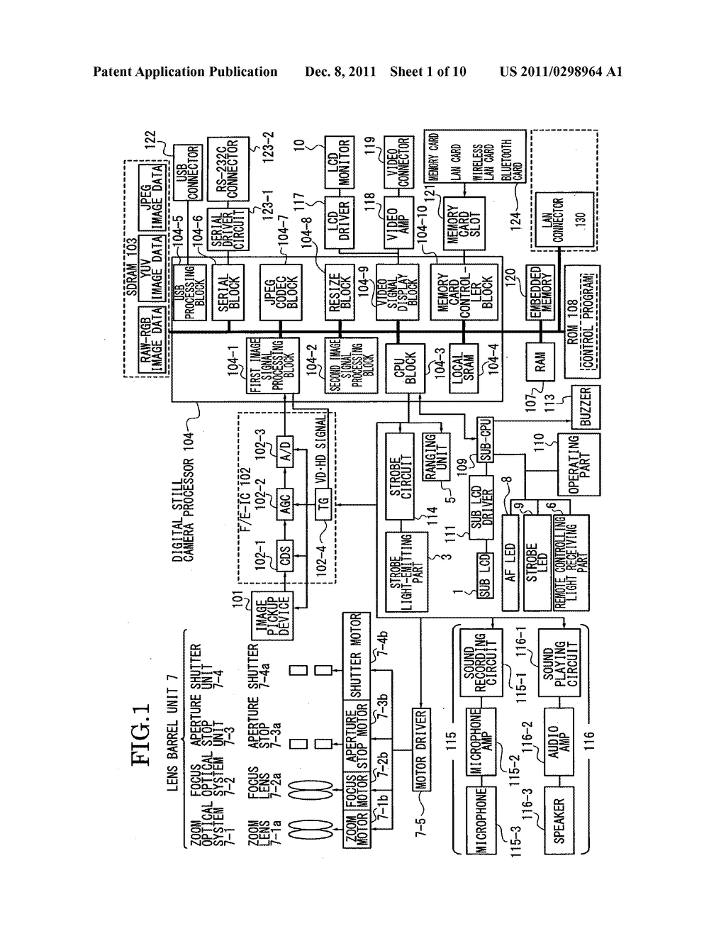 IMAGING APPARATUS, REPRODUCTION DISPLAY APPARATUS, IMAGE RECORDING METHOD,     AND REPRODUCTION DISPLAYING METHOD - diagram, schematic, and image 02