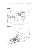 VIDEO PROJECTOR diagram and image