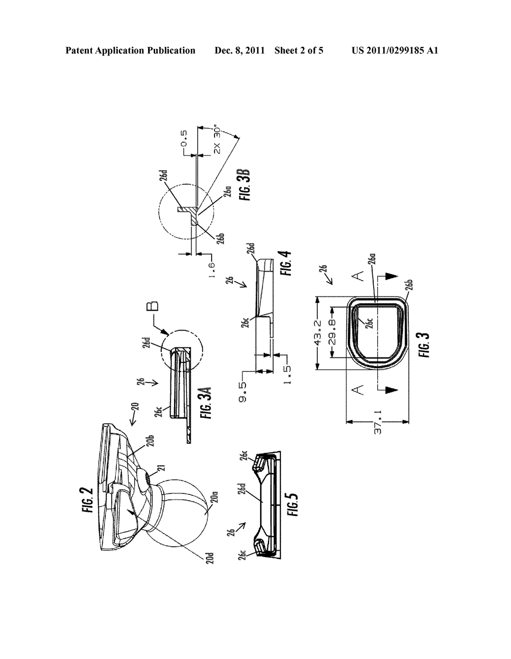 MIRROR MOUNTING ASSEMBLY WITH ADAPTER - diagram, schematic, and image 03
