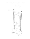 PORTABLE DIGITAL GRAPHICAL DISPLAY SYSTEM WHICH CAN BE DISMANTLED diagram and image