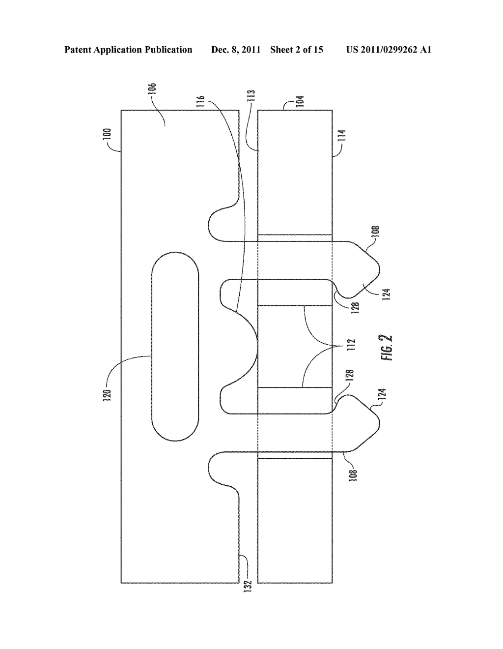 BOARD LEVEL ELECTROMAGNETIC INTERFERENCE (EMI) SHIELDS WITH THROUGH HOLE     LATCHING MECHANISMS - diagram, schematic, and image 03