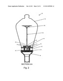 SYSTEM FOR RETROFITTING AN EXISTING LIGHT FIXTURE WITH AN LED LUMINAIRE diagram and image