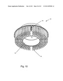 SYSTEM FOR RETROFITTING AN EXISTING LIGHT FIXTURE WITH AN LED LUMINAIRE diagram and image