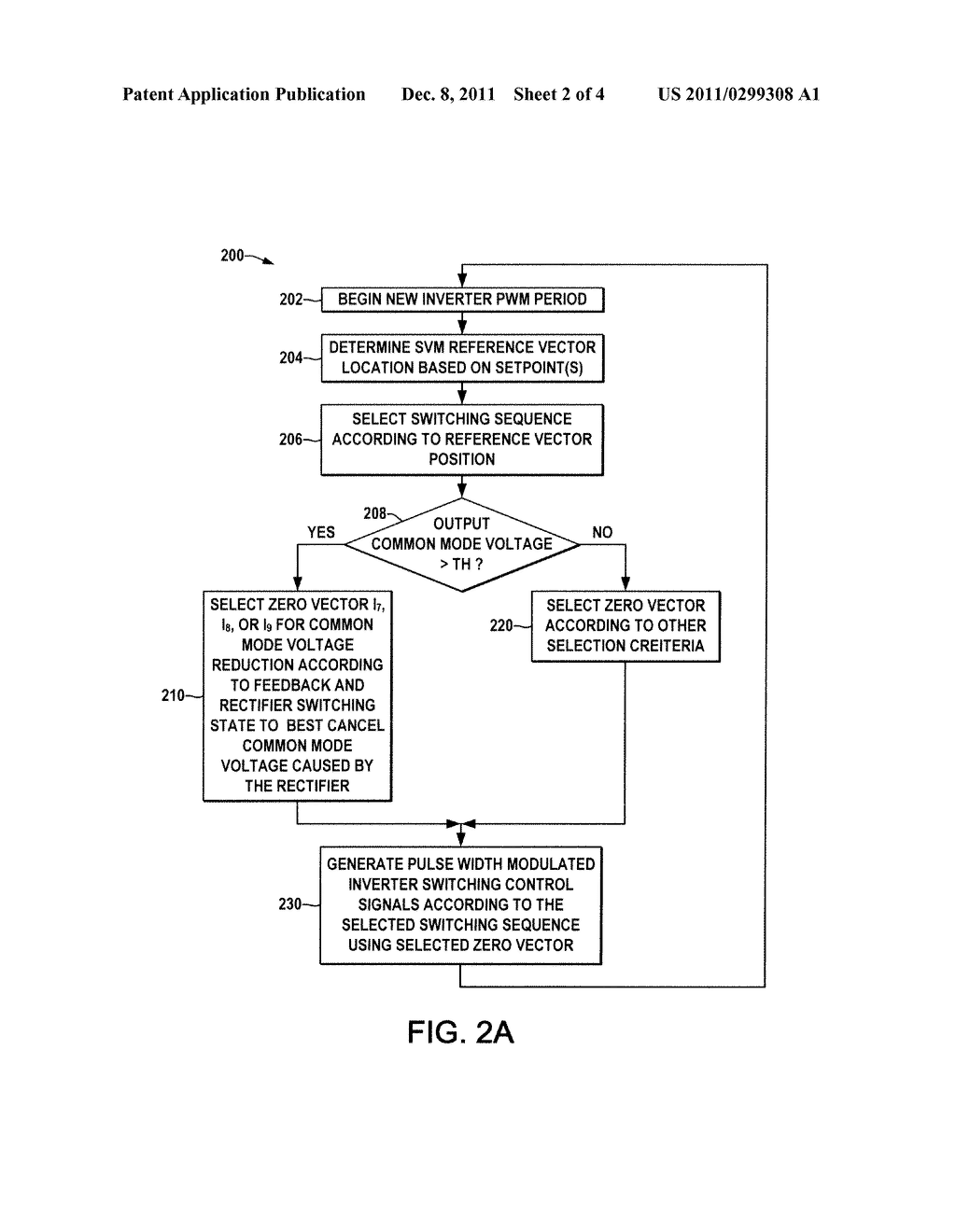 COMMON MODE VOLTAGE REDUCTION APPARATUS AND METHOD FOR CURRENT SOURCE     CONVERTER BASED DRIVE - diagram, schematic, and image 03