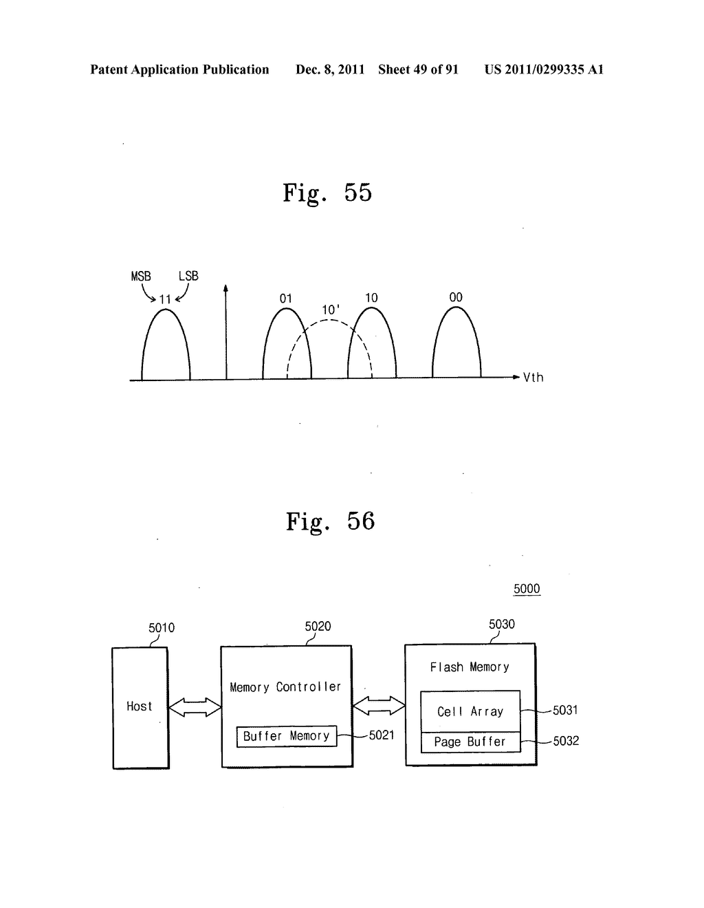 Memory system and method of accessing a semiconductor memory device - diagram, schematic, and image 50