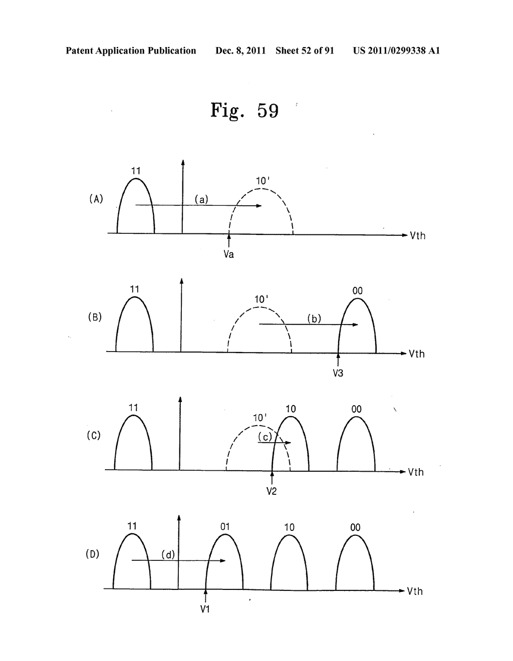 Memory system and method of accessing a semiconductor memory device - diagram, schematic, and image 53