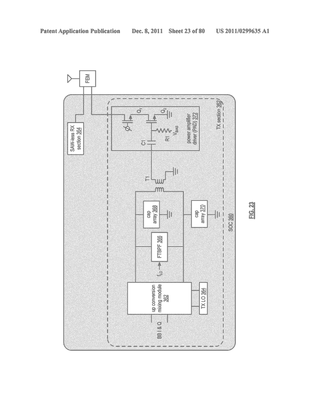 SAW-LESS RECEIVER INCLUDING AN IF FREQUENCY TRANSLATED BPF - diagram, schematic, and image 24