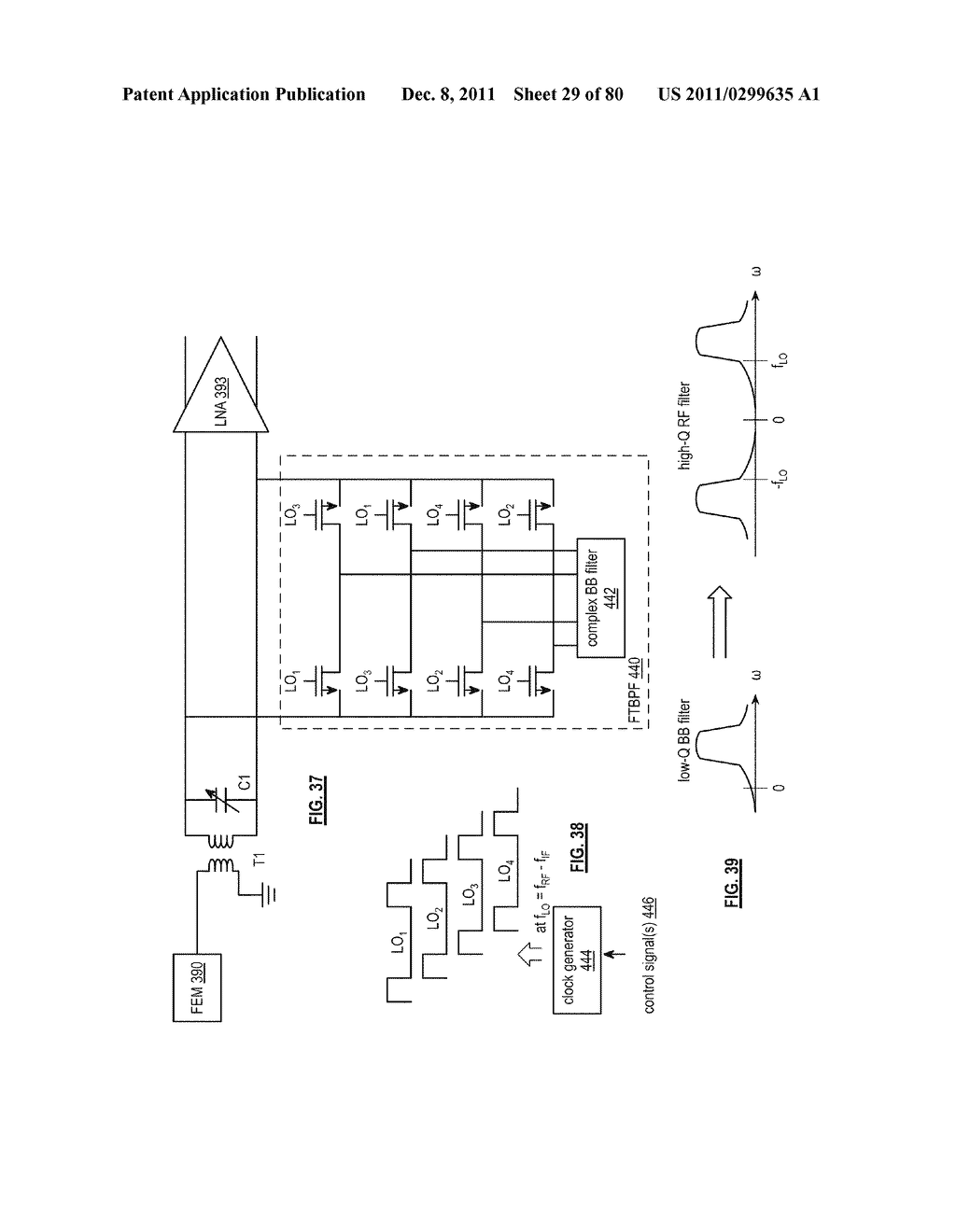 SAW-LESS RECEIVER INCLUDING AN IF FREQUENCY TRANSLATED BPF - diagram, schematic, and image 30