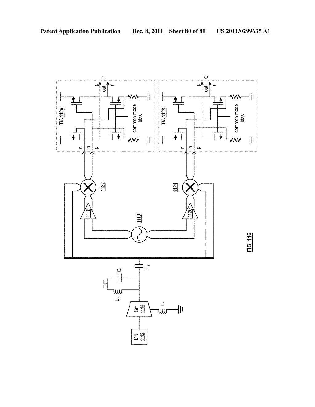 SAW-LESS RECEIVER INCLUDING AN IF FREQUENCY TRANSLATED BPF - diagram, schematic, and image 81