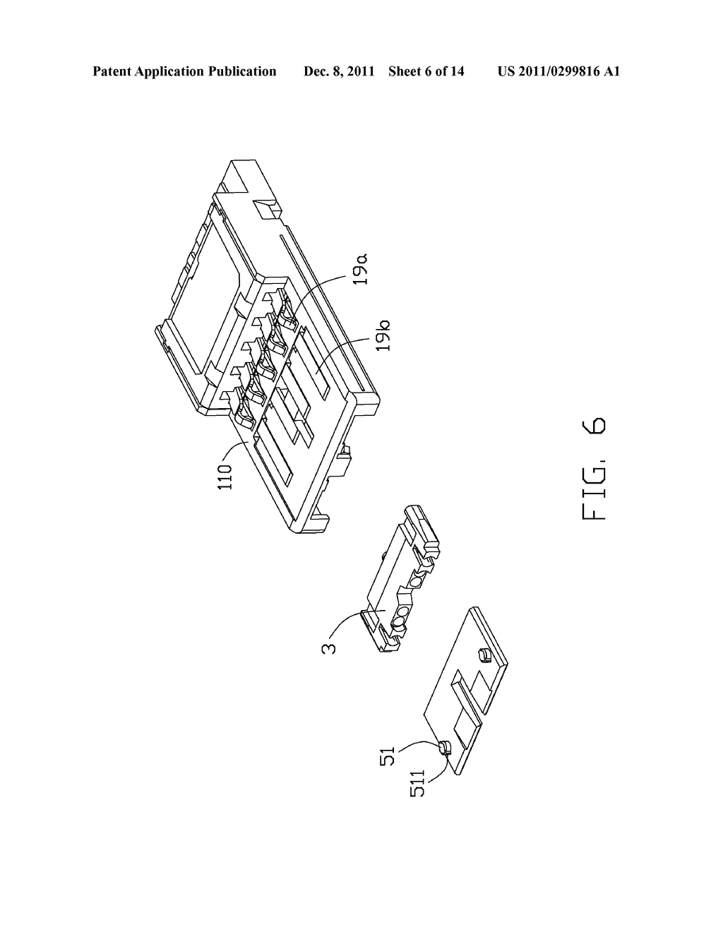 CONNECTOR HAVING FLOATABLE OPTICAL MODULE - diagram, schematic, and image 07