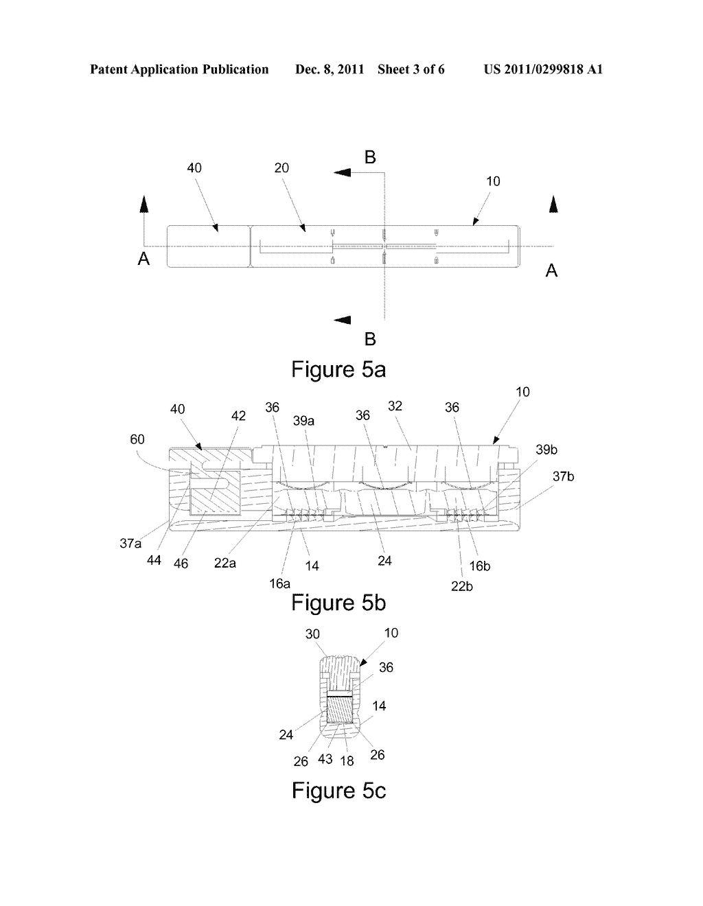 METHOD AND APPARATUS FOR MECHANICALLY SPLICING TWO OPTIC FIBERS - diagram, schematic, and image 04