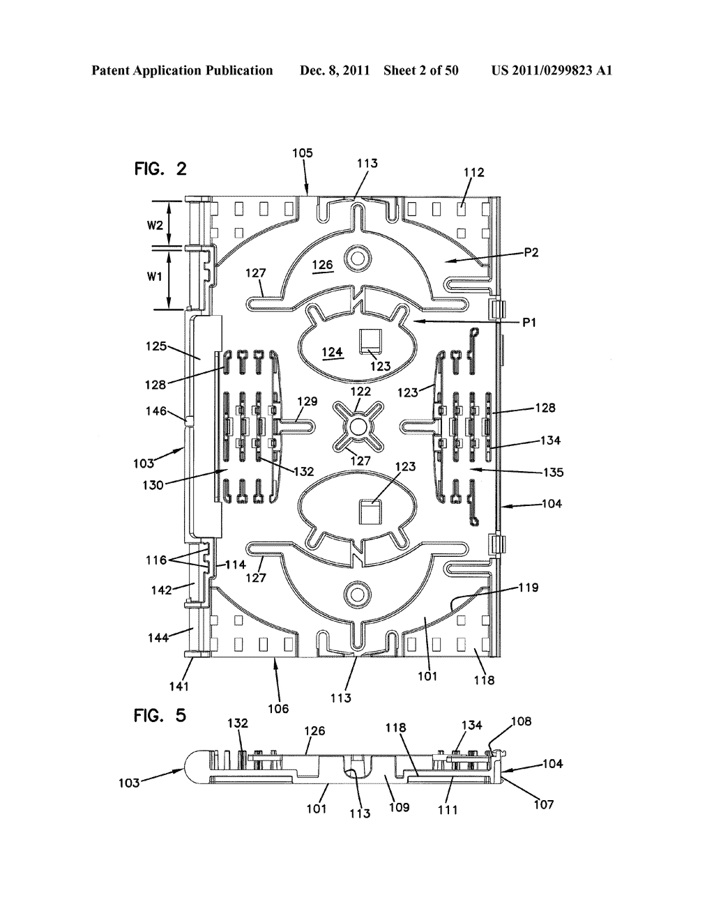 FIBER OPTIC SPLICE TRAY - diagram, schematic, and image 03