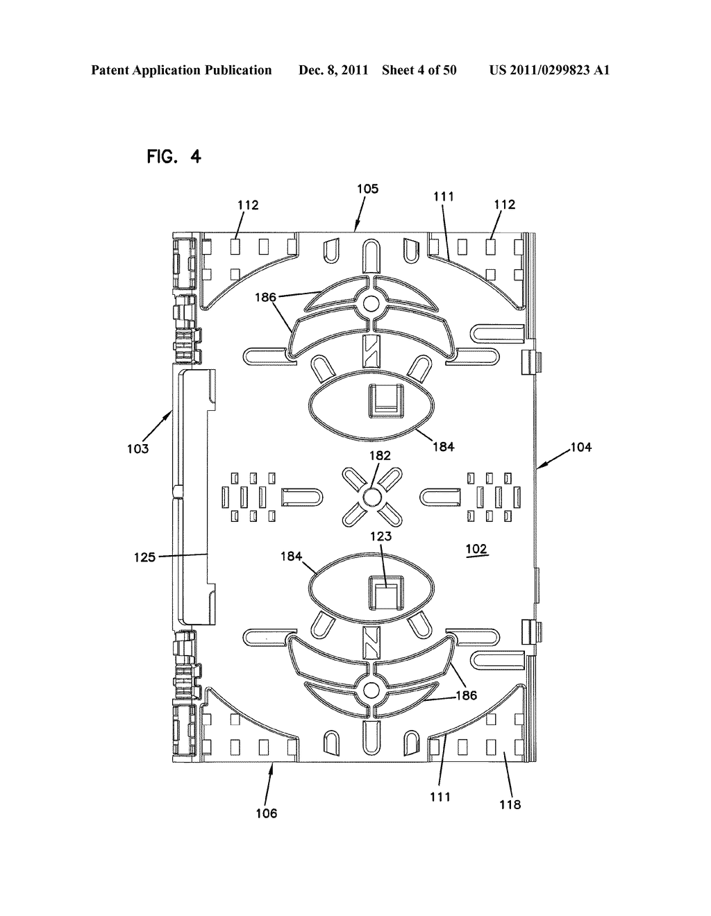 FIBER OPTIC SPLICE TRAY - diagram, schematic, and image 05