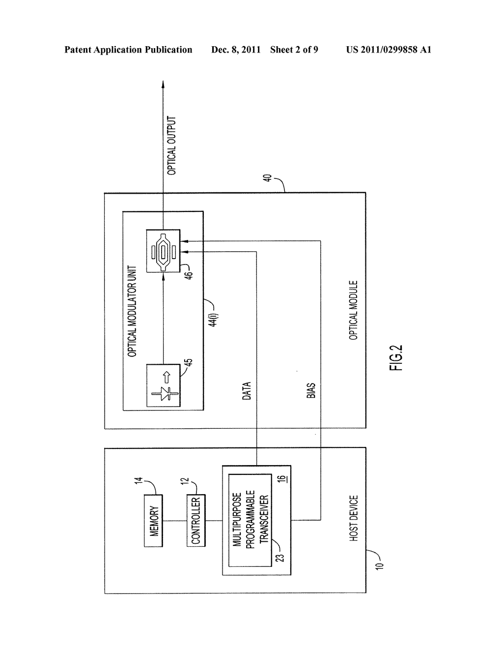 HOST DEVICE WITH MULTIPURPOSE OPTICS DRIVE CAPABILITIES - diagram, schematic, and image 03