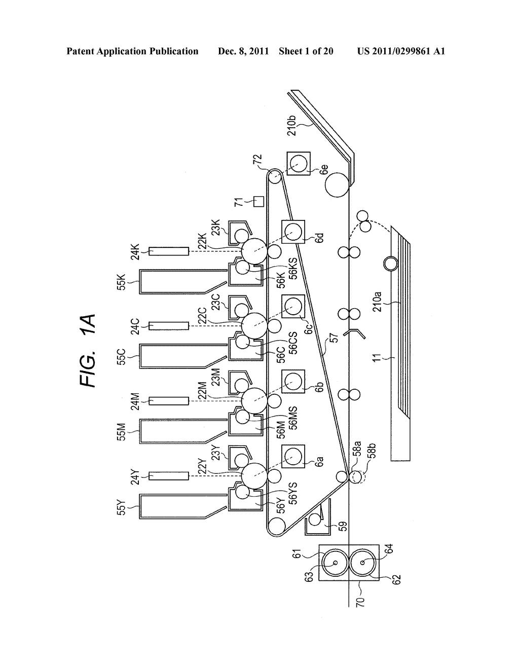 IMAGE FORMING APPARATUS HAVING BANDING CORRECTION FUNCTION - diagram, schematic, and image 02