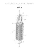 Partially Extendable Hair Brush diagram and image