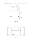 POSITIONING AND PRESSING DEVICE, PRESSING DEVICE AND TOOL FOR AUXILIARY     MACHINING OF MOTOR TRAIN UNDERFRAME diagram and image