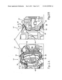 Connection assembly for joining a turbine housing and a bearing housing     and exhaust gas turbocharger diagram and image