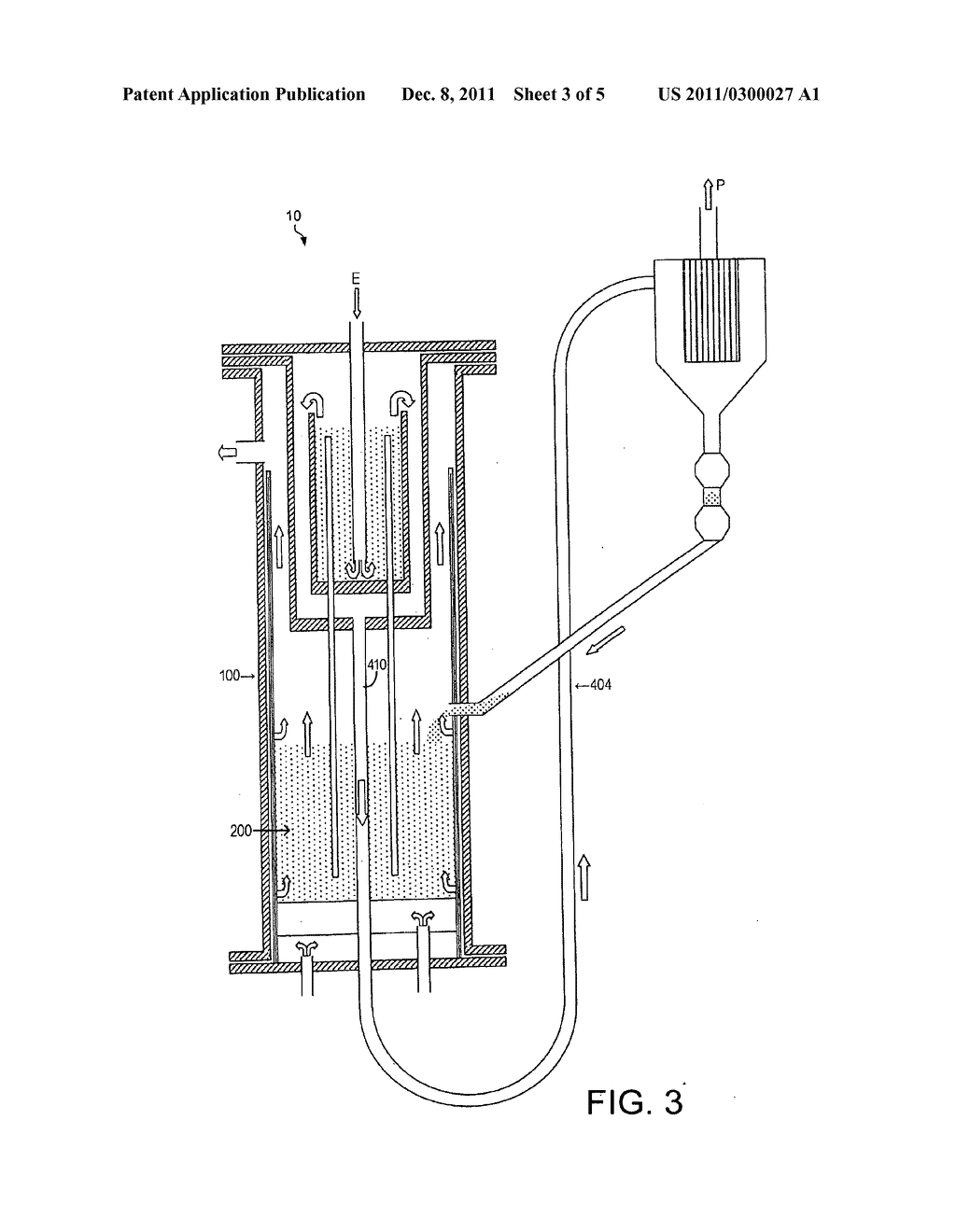 Reactor for generating a product gas by allothermic gasification of     carbonaceous raw materials - diagram, schematic, and image 04