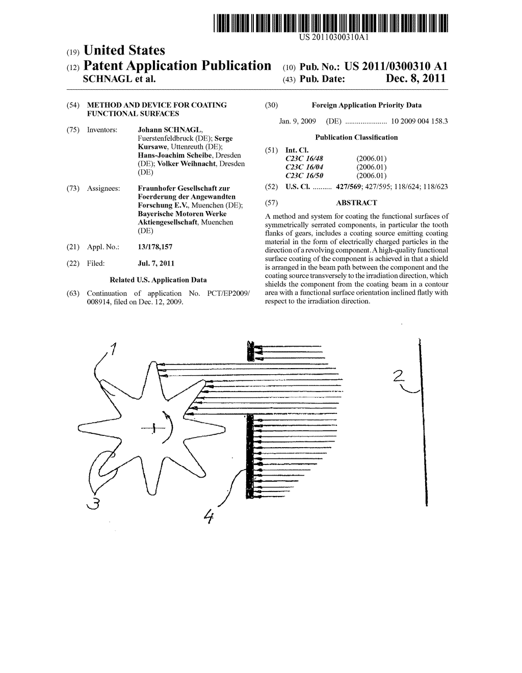 Method and Device for Coating Functional Surfaces - diagram, schematic, and image 01