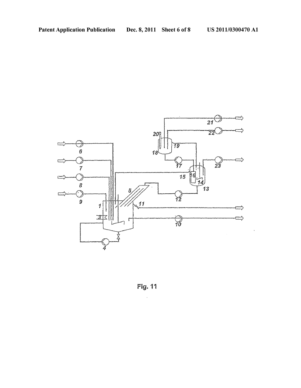 DEVICE AND METHOD FOR THE PRODUCTION OF COMPOUNDS BY PRECIPITATION - diagram, schematic, and image 07