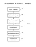 METHOD FOR NANOPATTERNING USING NANOMASKS AND LIGHT EXPOSURE diagram and image