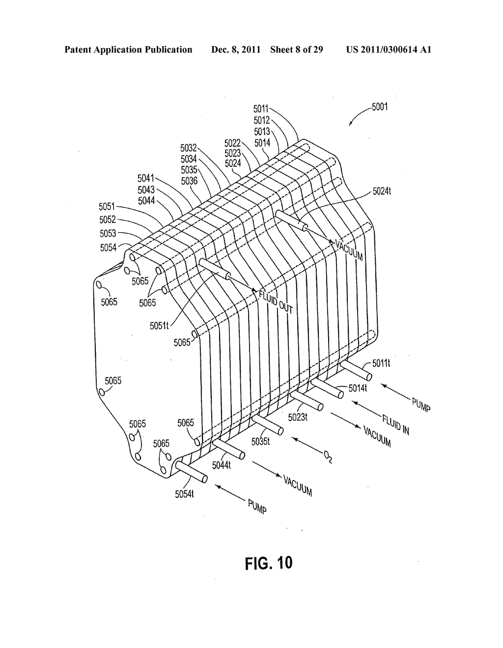Apparatus and method for maintaining and/or restoring viability of organs - diagram, schematic, and image 09
