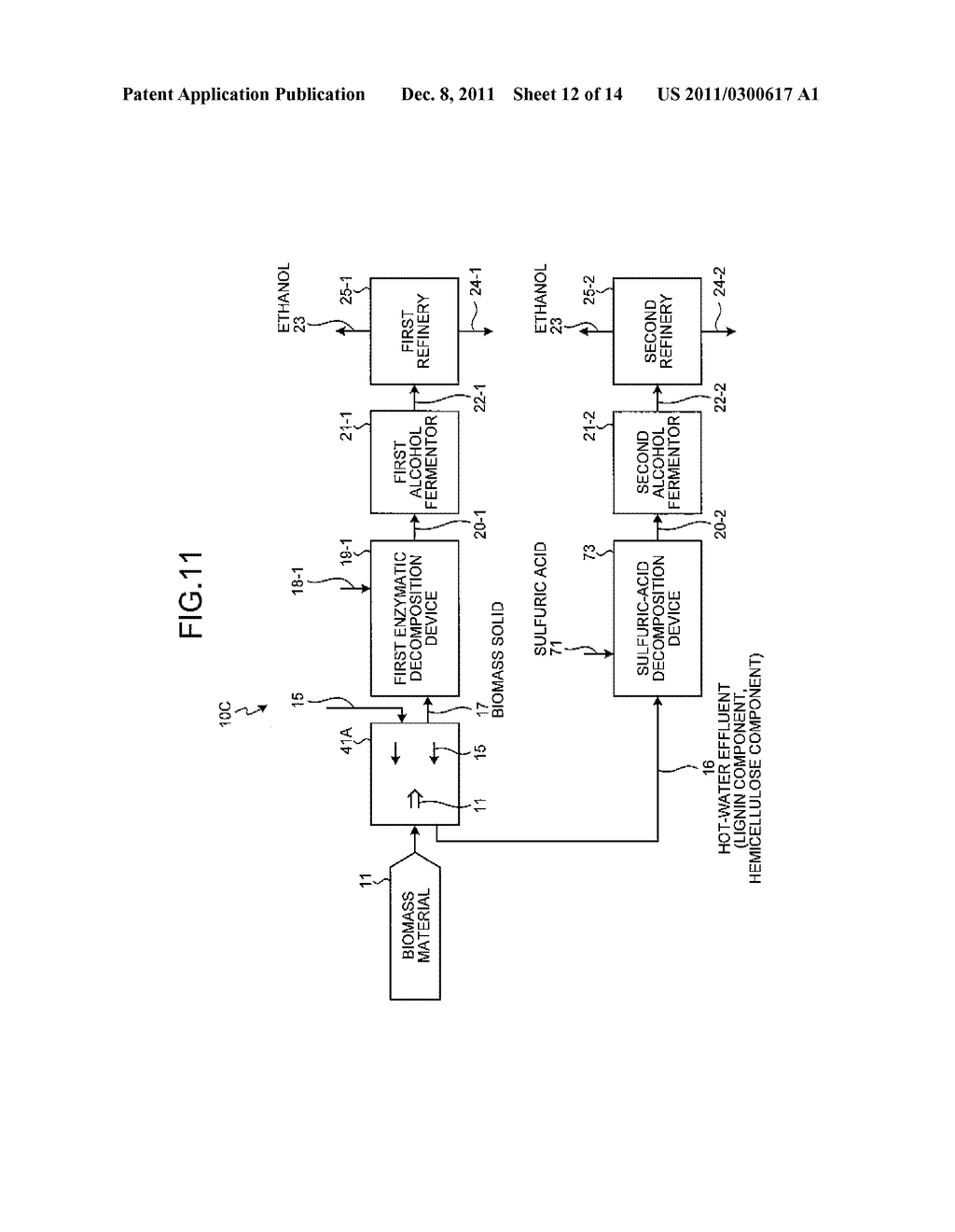 BIOMASS HYDROTHERMAL DECOMPOSITION APPARATUS, TEMPERATURE CONTROL METHOD     THEREOF, AND ORGANIC RAW MATERIAL PRODUCTION SYSTEM USING BIOMASS     MATERIAL - diagram, schematic, and image 13