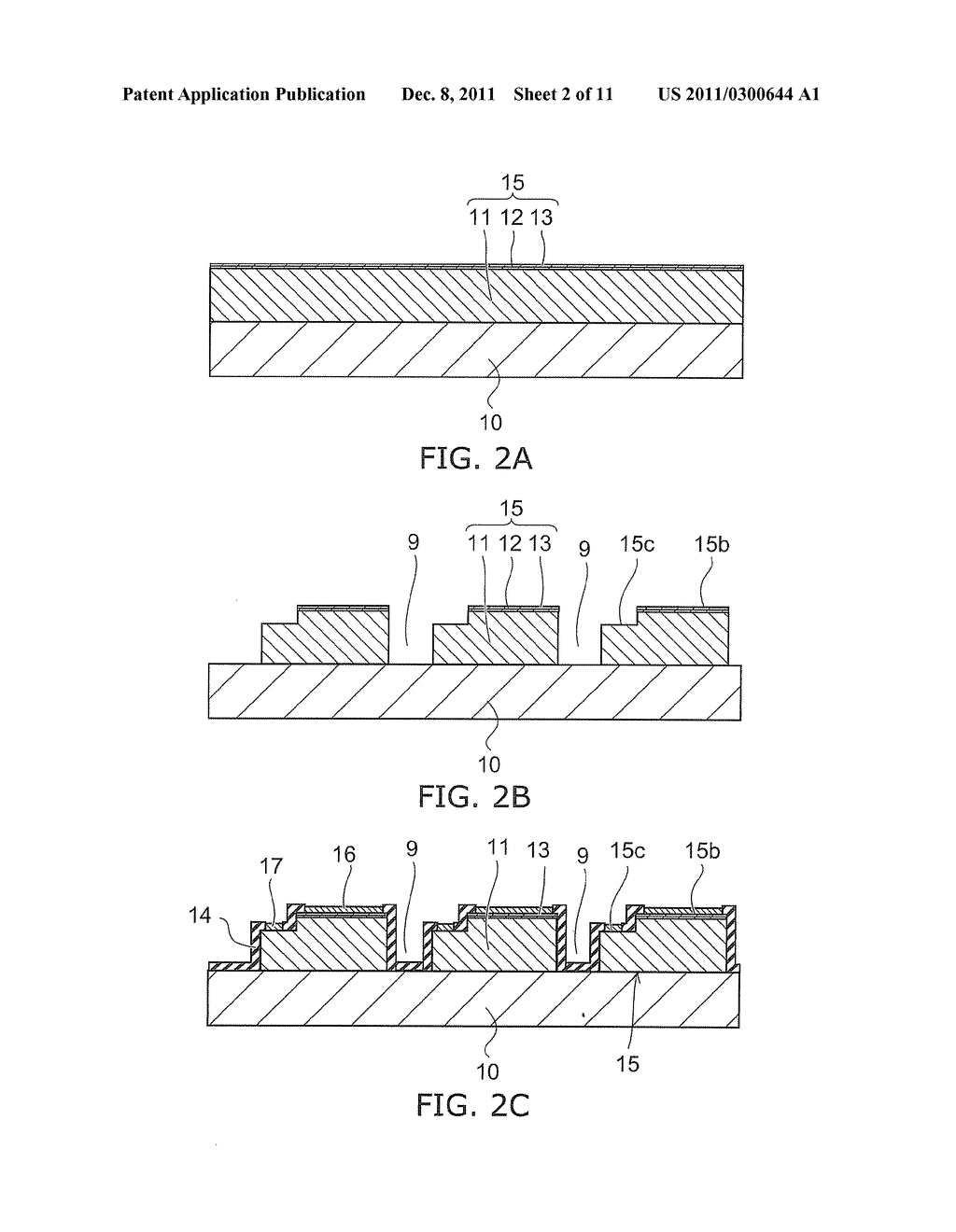 METHOD FOR MANUFACTURING SEMICONDUCTOR LIGHT EMITTING DEVICE - diagram, schematic, and image 03