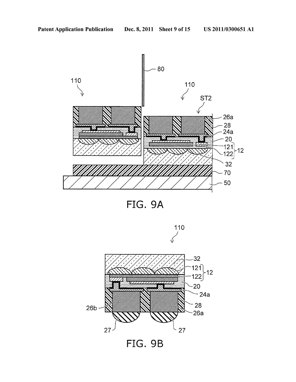 METHOD FOR MANUFACTURING LIGHT-EMITTING DEVICE - diagram, schematic, and image 10