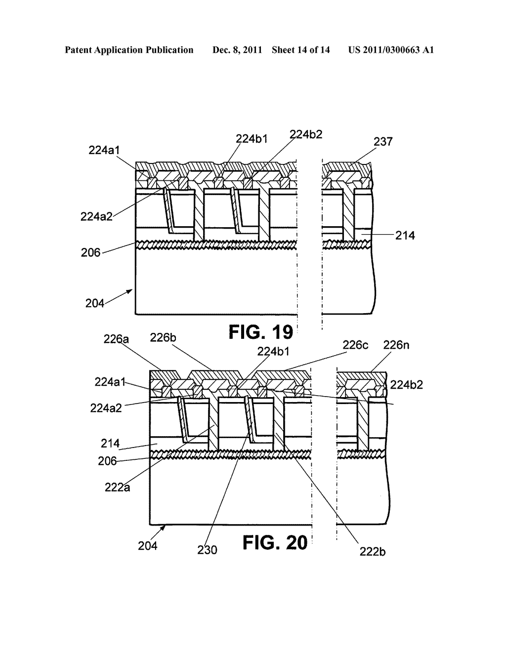 Method of manufacturing a monolithic thin-film photovoltaic device with     enhanced output voltage - diagram, schematic, and image 15