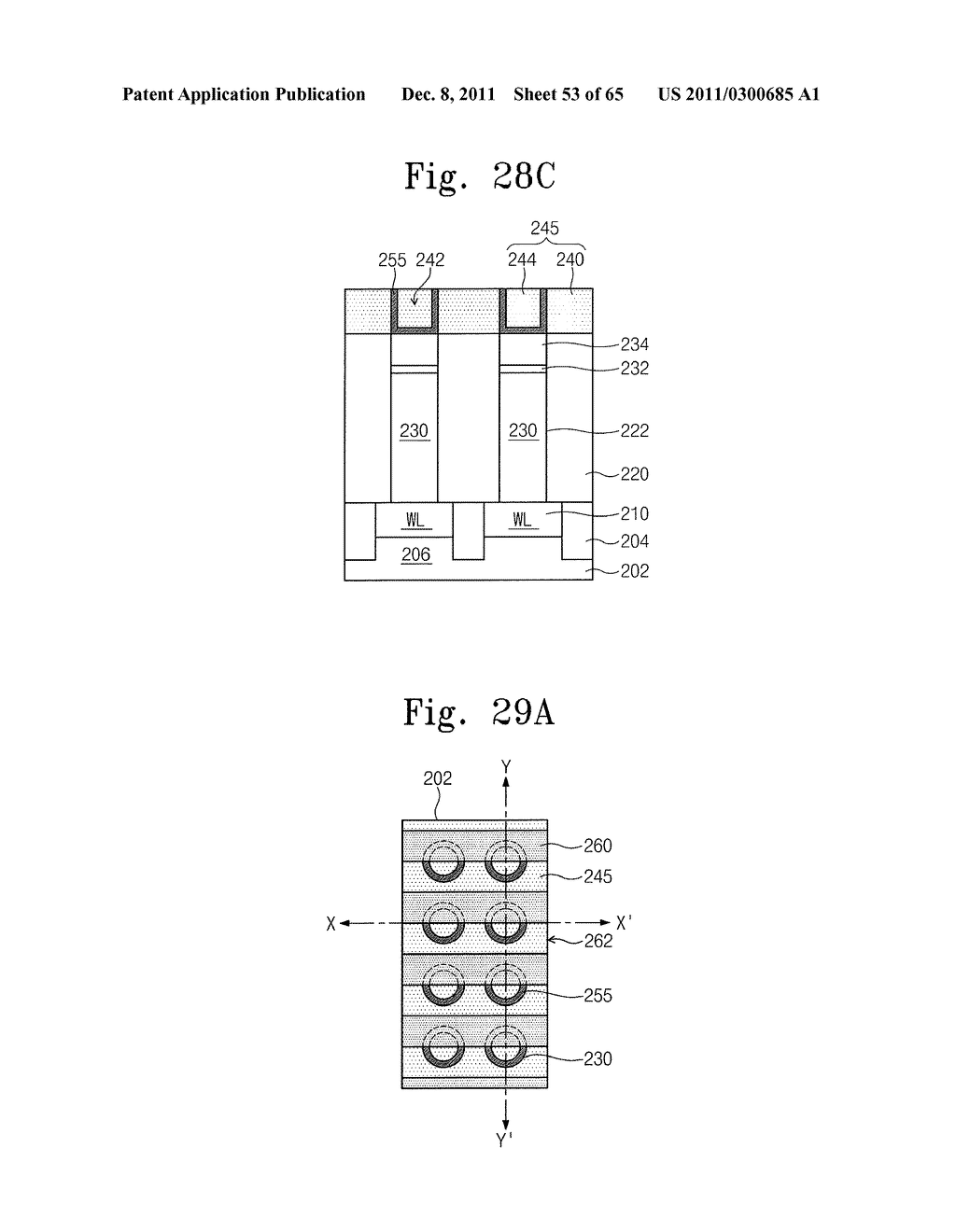 METHODS FOR FABRICATING PHASE CHANGE MEMORY DEVICES - diagram, schematic, and image 54