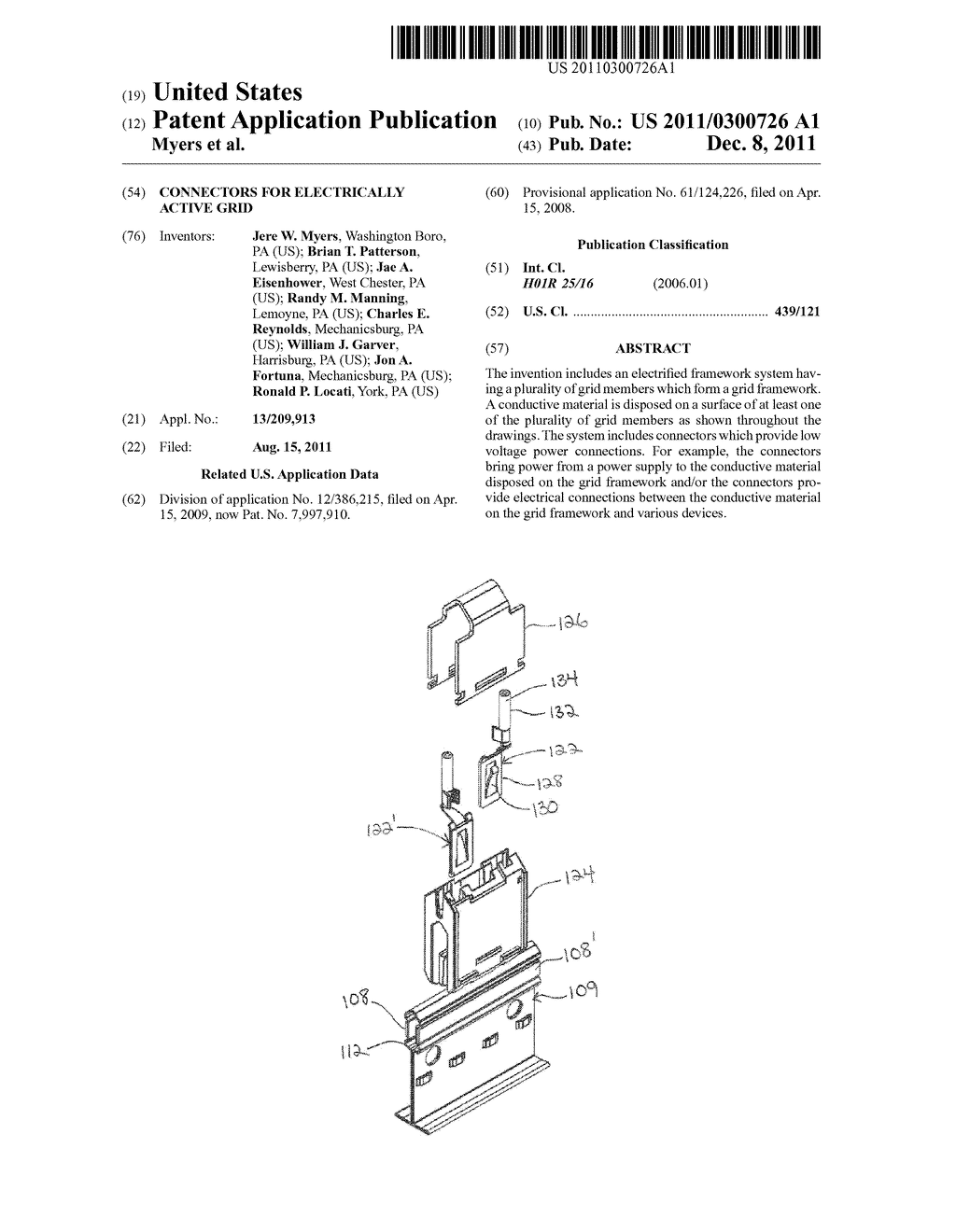 Connectors for electrically active grid - diagram, schematic, and image 01