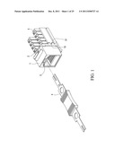 CONNECTION RECEPTACLE LOCK AND SECURITY STRUCTURE diagram and image