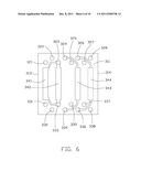 ELECTRICAL CONNECTOR HAVING IMPROVED CROSSTALK COMPENSATING PADDLE BOARD diagram and image