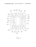 ELECTRICAL CONNECTOR HAVING IMPROVED CROSSTALK COMPENSATING PADDLE BOARD diagram and image