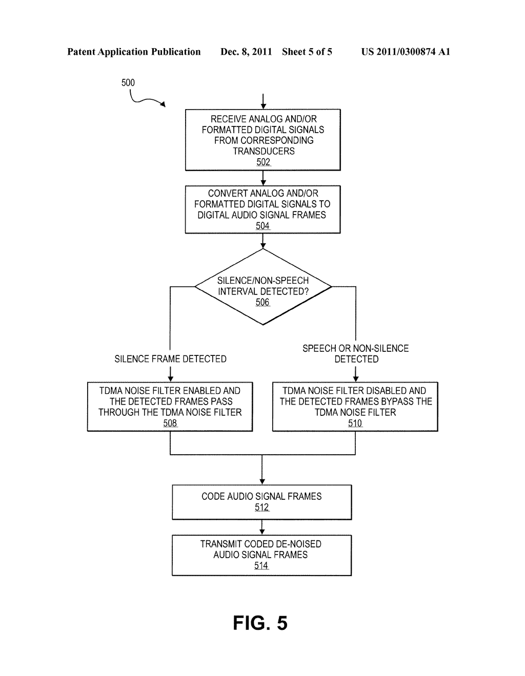 SYSTEM AND METHOD FOR REMOVING TDMA AUDIO NOISE - diagram, schematic, and image 06