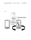 METHOD FOR GUIDING ROUTE USING AUGMENTED REALITY AND MOBILE TERMINAL USING     THE SAME diagram and image