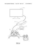 Video game controller with an auxiliary display diagram and image