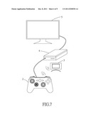 Video game controller with an auxiliary display diagram and image