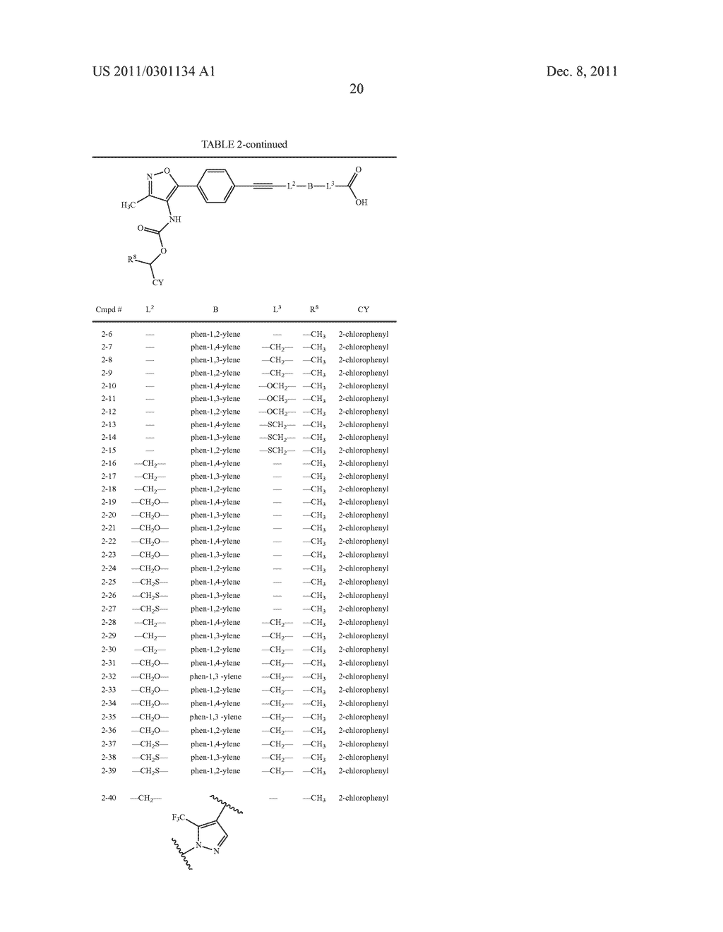 ALKYNE ANTAGONISTS OF LYSOPHOSPHATIDIC ACID RECEPTORS - diagram, schematic, and image 21