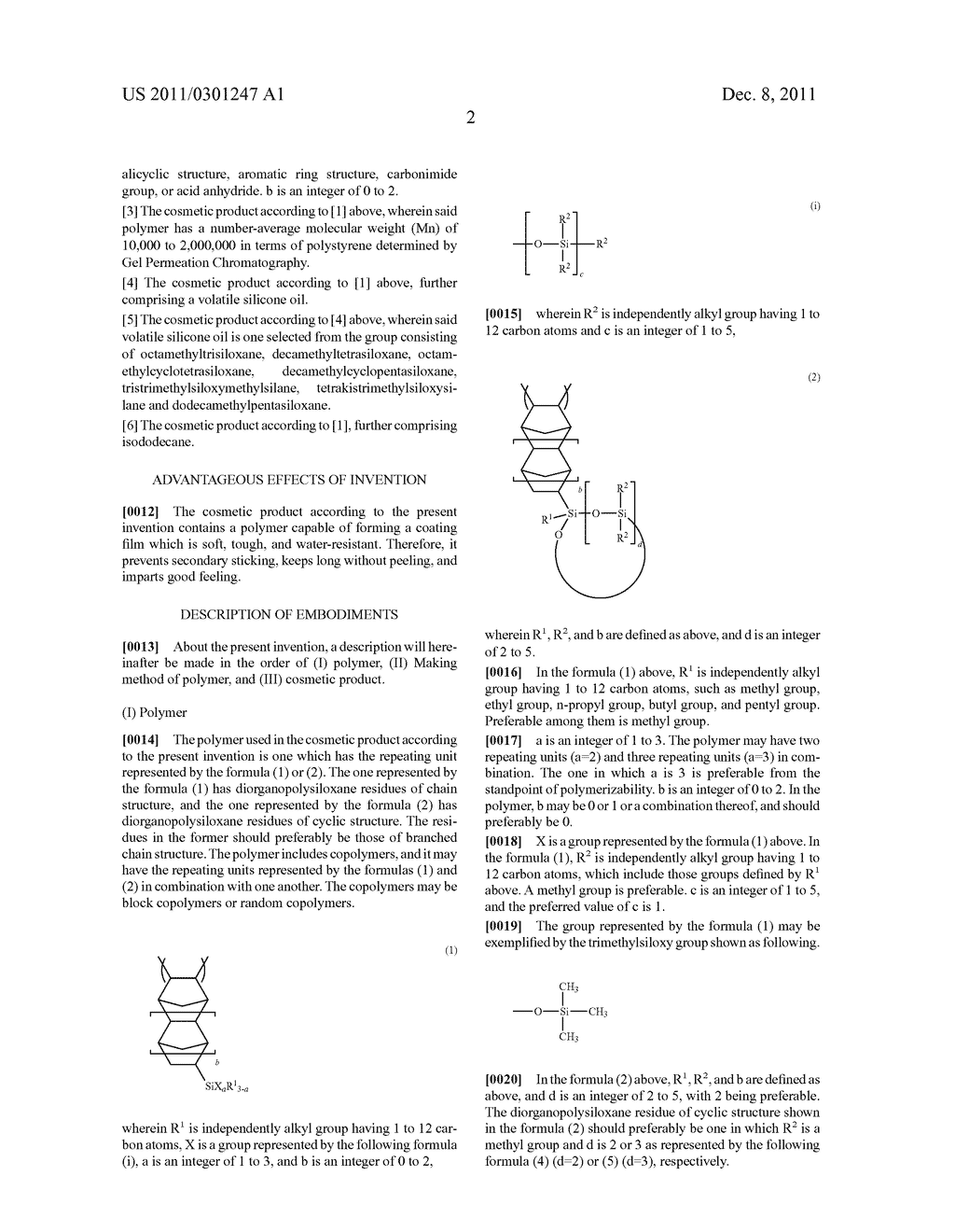 COSMETIC PRODUCT CONTAINING FILM-FORMING POLYMER - diagram, schematic, and image 03