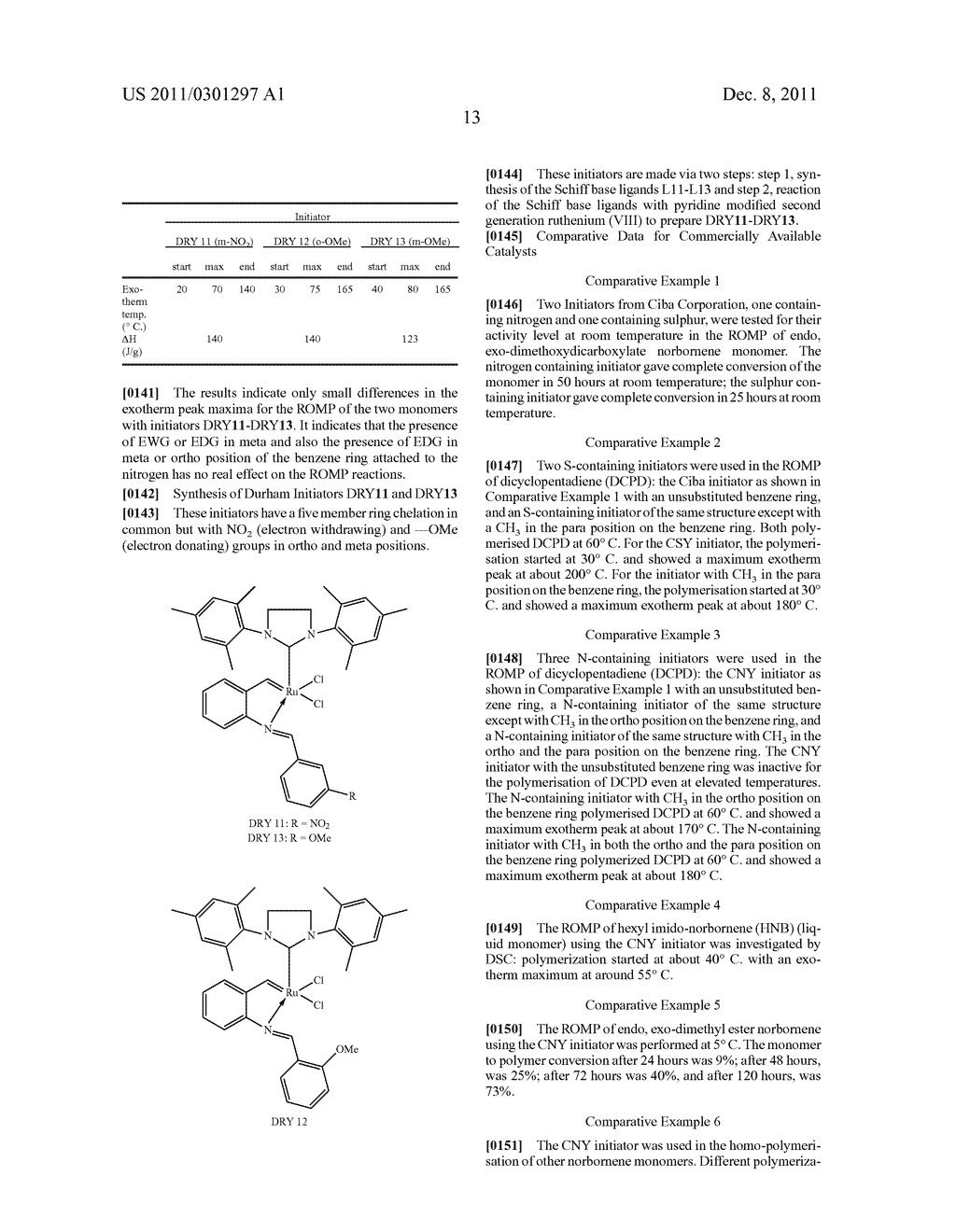 Thermally Switchable Ruthenium Initiators - diagram, schematic, and image 17