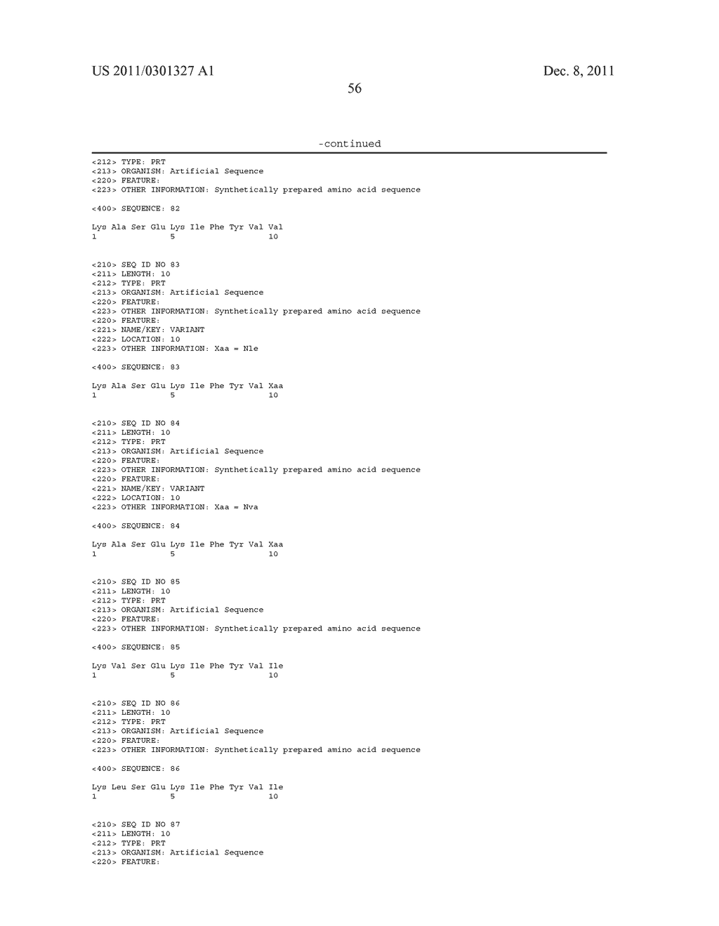 EPITOPE ANALOGS - diagram, schematic, and image 106