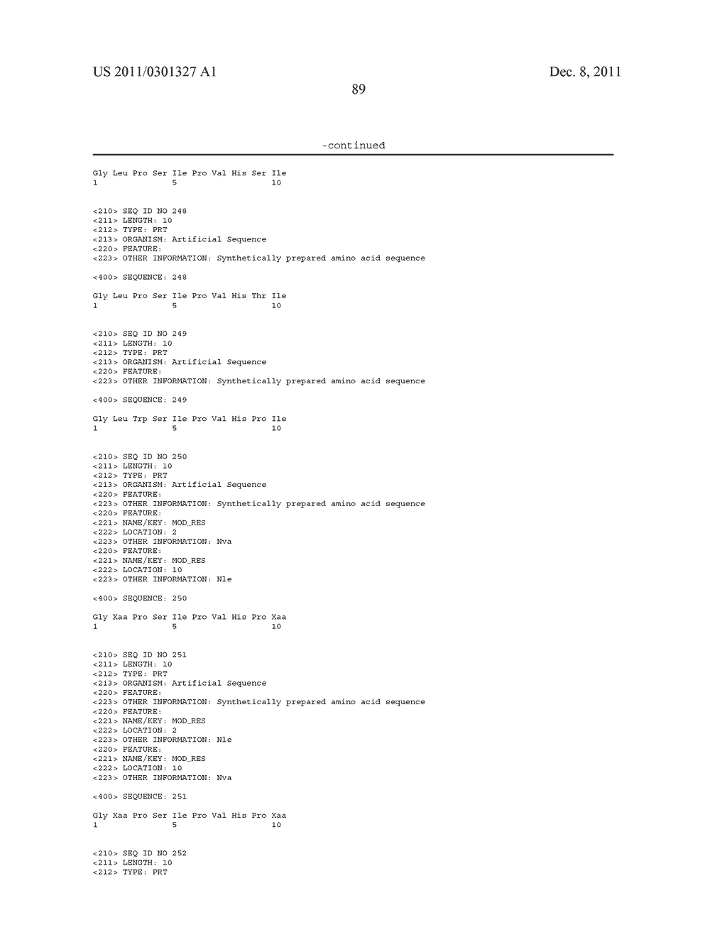 EPITOPE ANALOGS - diagram, schematic, and image 139