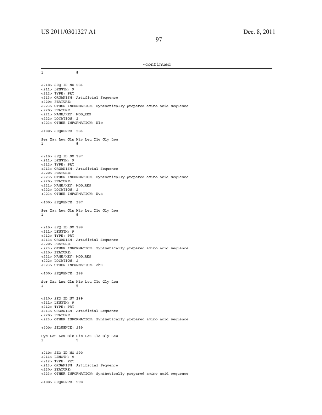 EPITOPE ANALOGS - diagram, schematic, and image 147