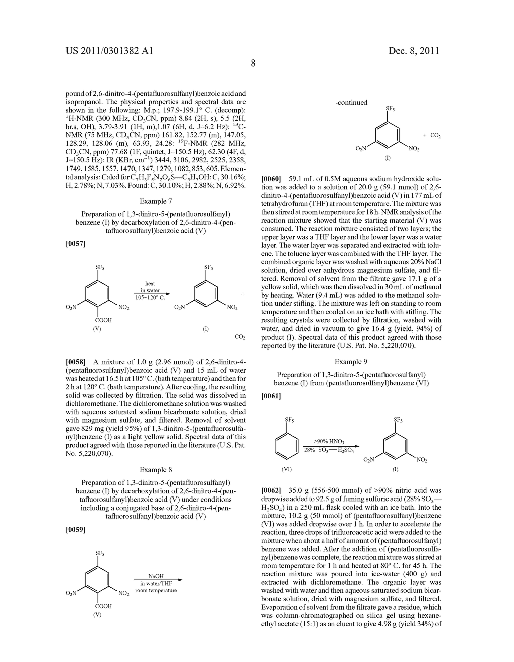 Processes for Preparing 1,3-Dinitro-5-(Pentafluorosulfanyl)Benzene and its     Intermediates - diagram, schematic, and image 09