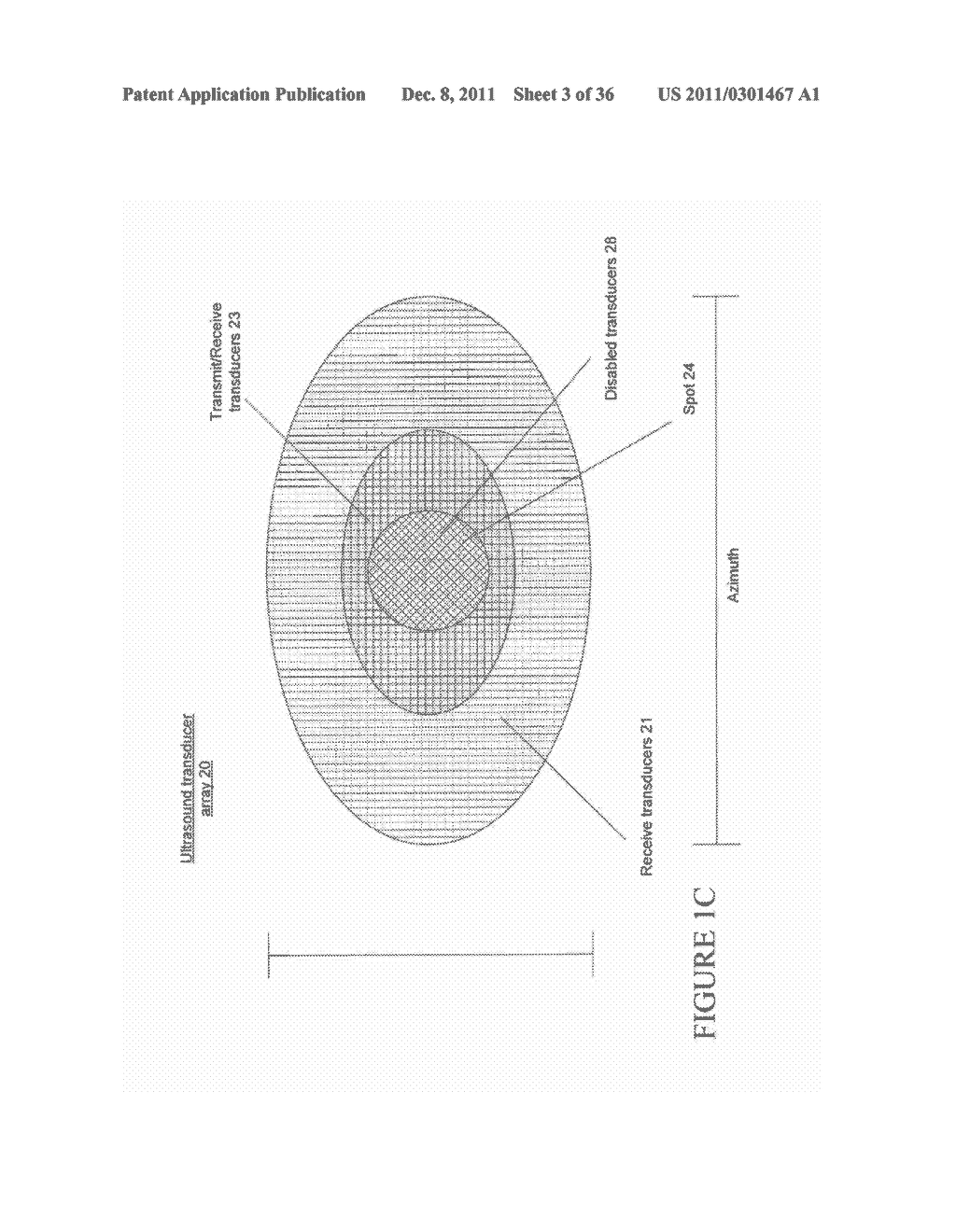 MEDICAL ULTRASOUND 2-D TRANSDUCER ARRAY ARCHITECTURE: SPOT OF ARAGO - diagram, schematic, and image 04